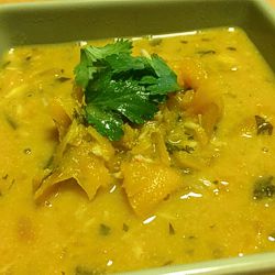 Chunky Thai Inspired Squash Soup is a Rawsome cooked recipe using the More than a NUT MILK BAG.