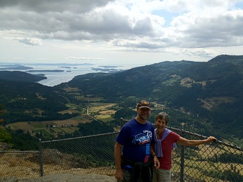 Brenda and Mike Hinton, Salt Spring Island BC