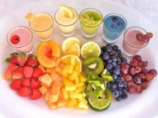 "Drink a Rainbow" by Tracey, writer for IncredibleSmoothies.com