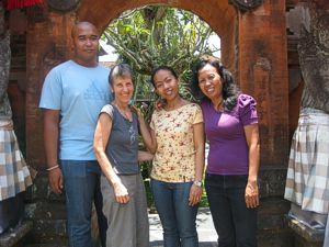 More Than A Nut Milk Bag Team in Bali with Brenda Hinton